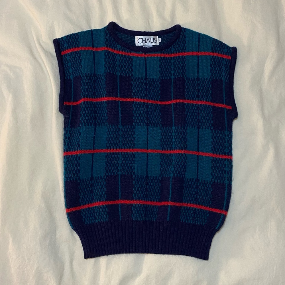 Vintage sweater vest